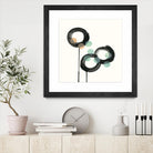 Zen Circles D by Natasha Marie on GIANT ART - green abstract