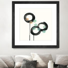 Zen Circles D by Natasha Marie on GIANT ART - green abstract