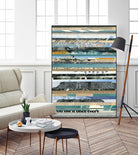 Paper Strip Collage E by Natasha Marie on GIANT ART - black abstract