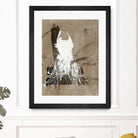 White Dress 2 by Paul Ngo on GIANT ART - black abstract