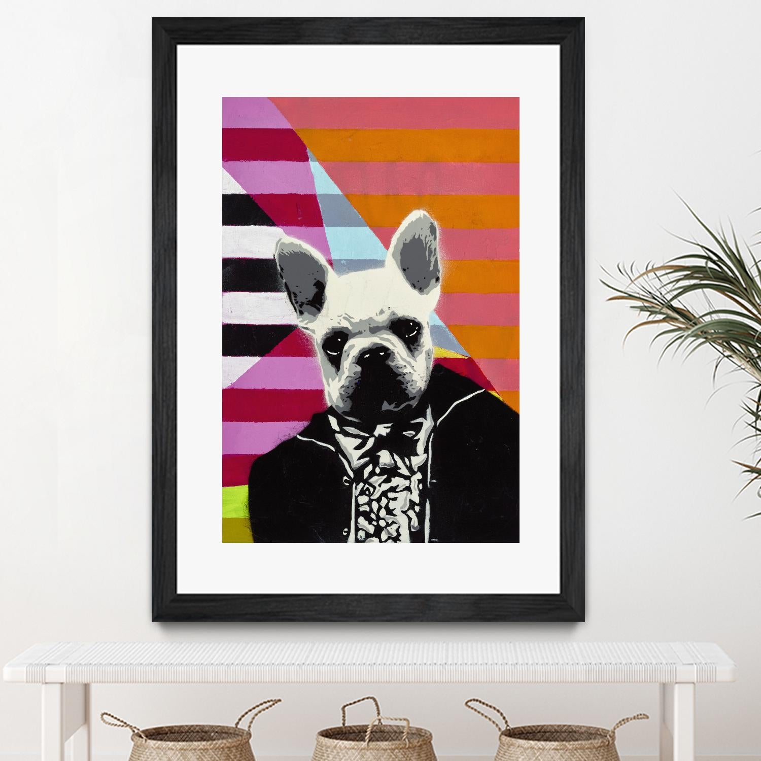 Mr. French by Urban Soule on GIANT ART - orange animals dog