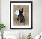 Little Black Dress 1 by PN Studio on GIANT ART - beige abstracts fashion