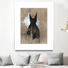 Little Black Dress 1 by PN Studio on GIANT ART - beige abstracts fashion