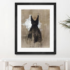 Little Black Dress 1 by PN Studio on GIANT ART - beige abstracts fashion