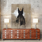 Little Black Dress 1 by PN Studio on GIANT ART - beige abstracts fashion