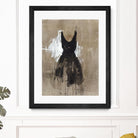 Little Black Dress 1 by PN Studio on GIANT ART - beige abstracts fashion