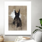 Little Black Dress 1 by PN Studio on GIANT ART - beige abstracts fashion