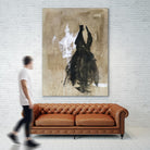 Little Black Dress 2 by PN Studio on GIANT ART - beige abstracts fashion
