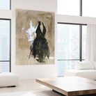 Little Black Dress 2 by PN Studio on GIANT ART - beige abstracts fashion