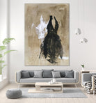 Little Black Dress 2 by PN Studio on GIANT ART - beige abstracts fashion