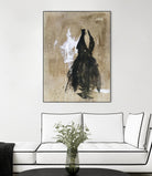 Little Black Dress 2 by PN Studio on GIANT ART - beige abstracts fashion