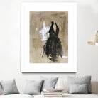 Little Black Dress 2 by PN Studio on GIANT ART - beige abstracts fashion