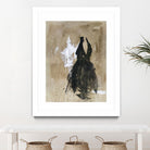 Little Black Dress 2 by PN Studio on GIANT ART - beige abstracts fashion