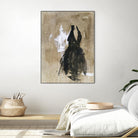 Little Black Dress 2 by PN Studio on GIANT ART - beige abstracts fashion