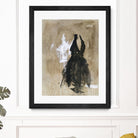 Little Black Dress 2 by PN Studio on GIANT ART - beige abstracts fashion