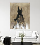 Little Black Dress 3 by PN Studio on GIANT ART - beige abstracts fashion