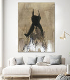 Little Black Dress 3 by PN Studio on GIANT ART - beige abstracts fashion