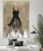 Little Black Dress 3 by PN Studio on GIANT ART - beige abstracts fashion