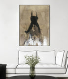 Little Black Dress 3 by PN Studio on GIANT ART - beige abstracts fashion