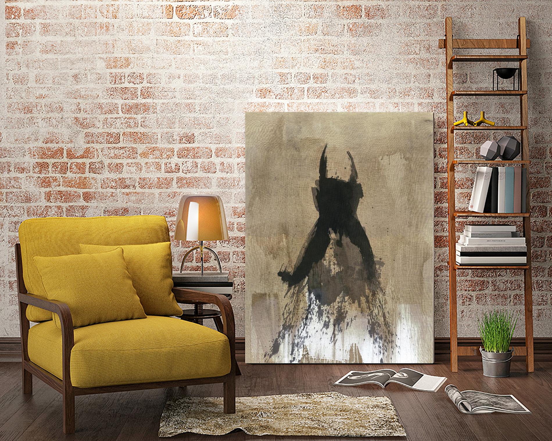 Little Black Dress 3 by PN Studio on GIANT ART - beige abstracts fashion