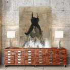 Little Black Dress 3 by PN Studio on GIANT ART - beige abstracts fashion