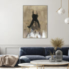 Little Black Dress 3 by PN Studio on GIANT ART - beige abstracts fashion