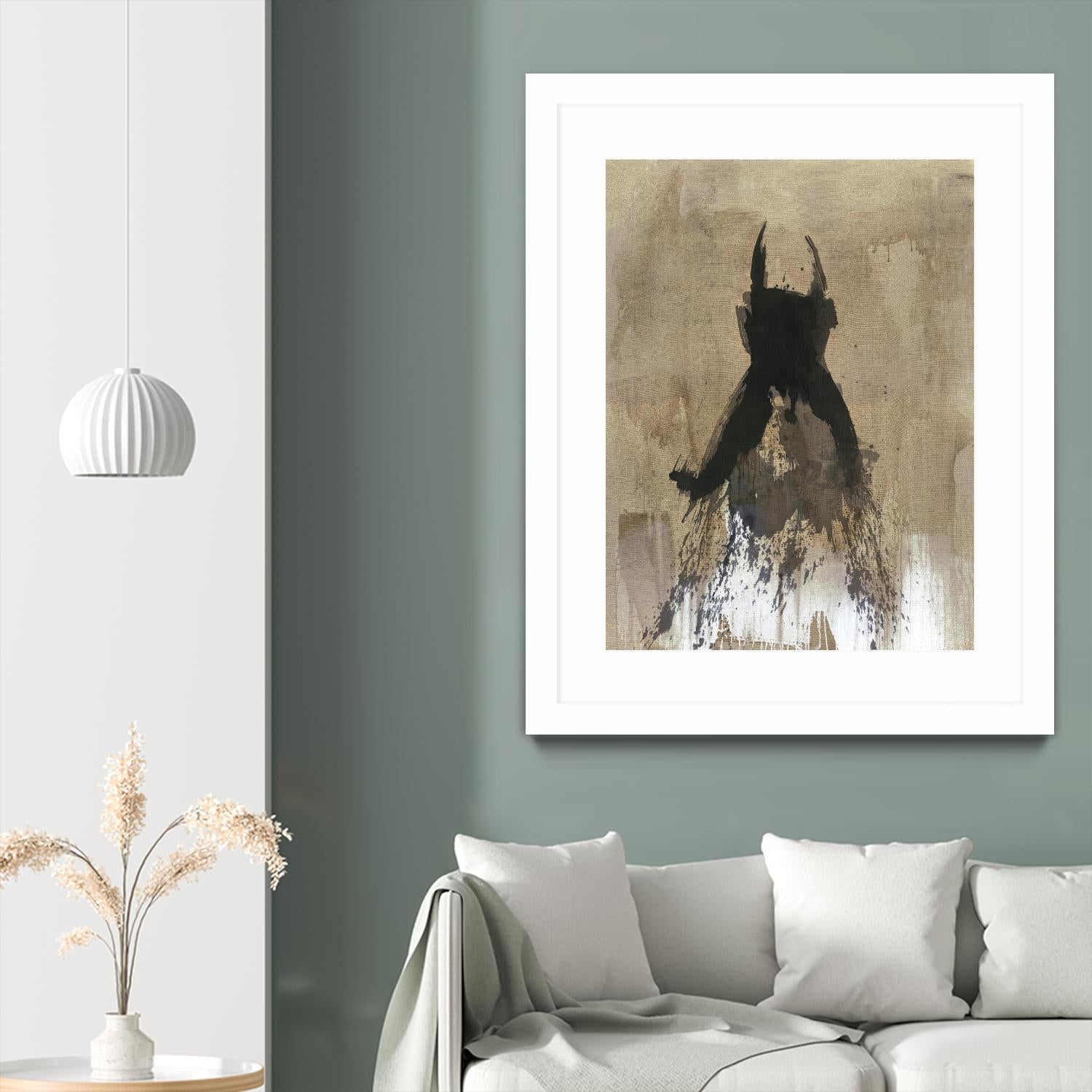 Little Black Dress 3 by PN Studio on GIANT ART - beige abstracts fashion