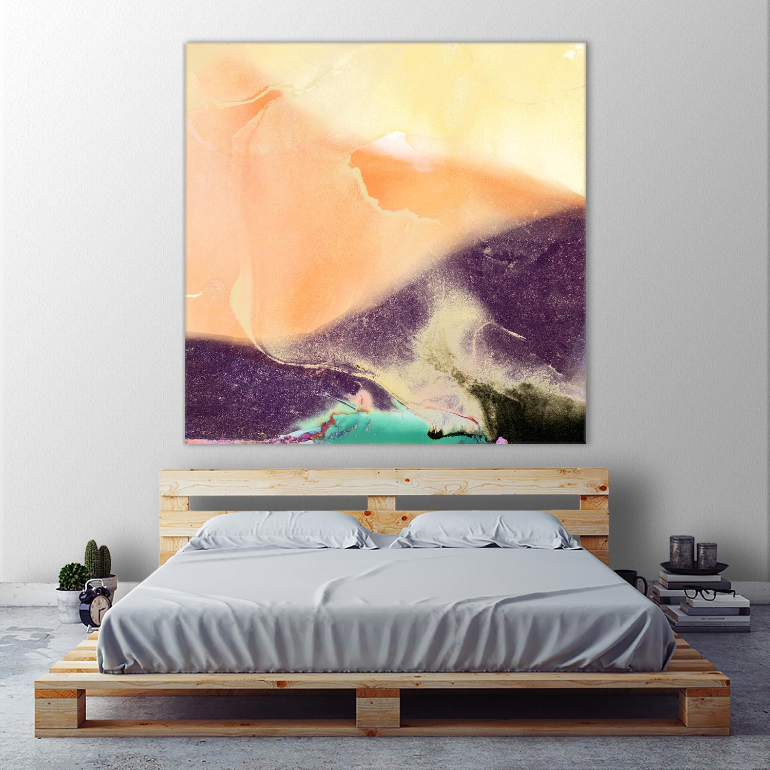 Dream Landscape B by THE Studio on GIANT ART - orange abstract