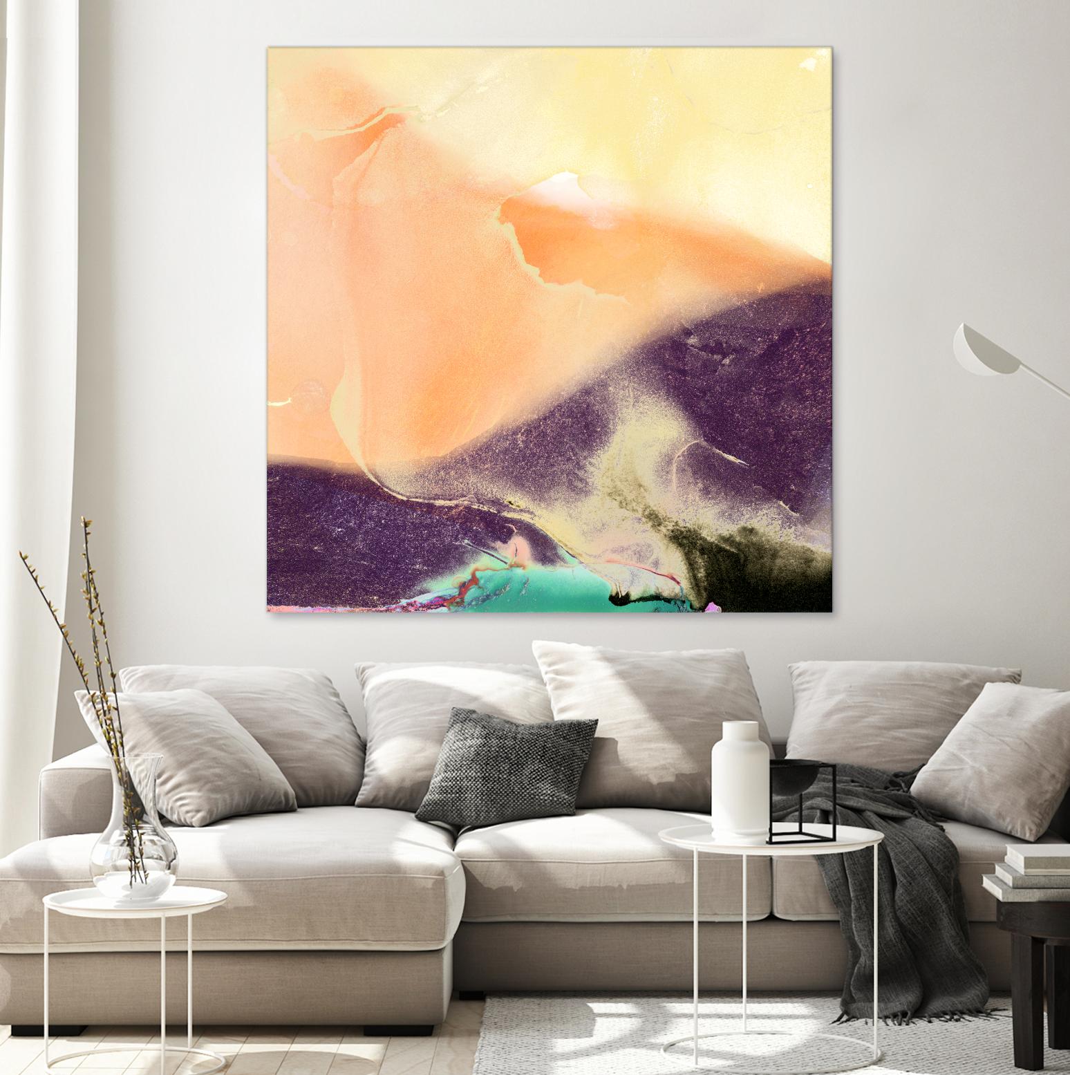 Dream Landscape B by THE Studio on GIANT ART - orange abstract