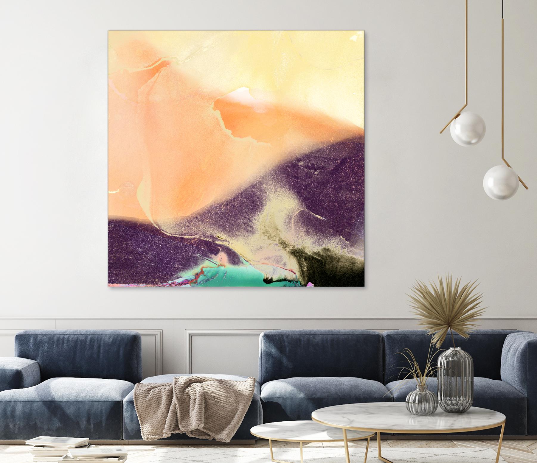 Dream Landscape B by THE Studio on GIANT ART - orange abstract