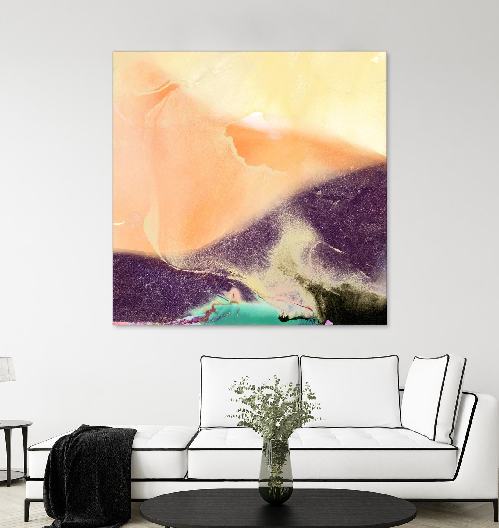 Dream Landscape B by THE Studio on GIANT ART - orange abstract