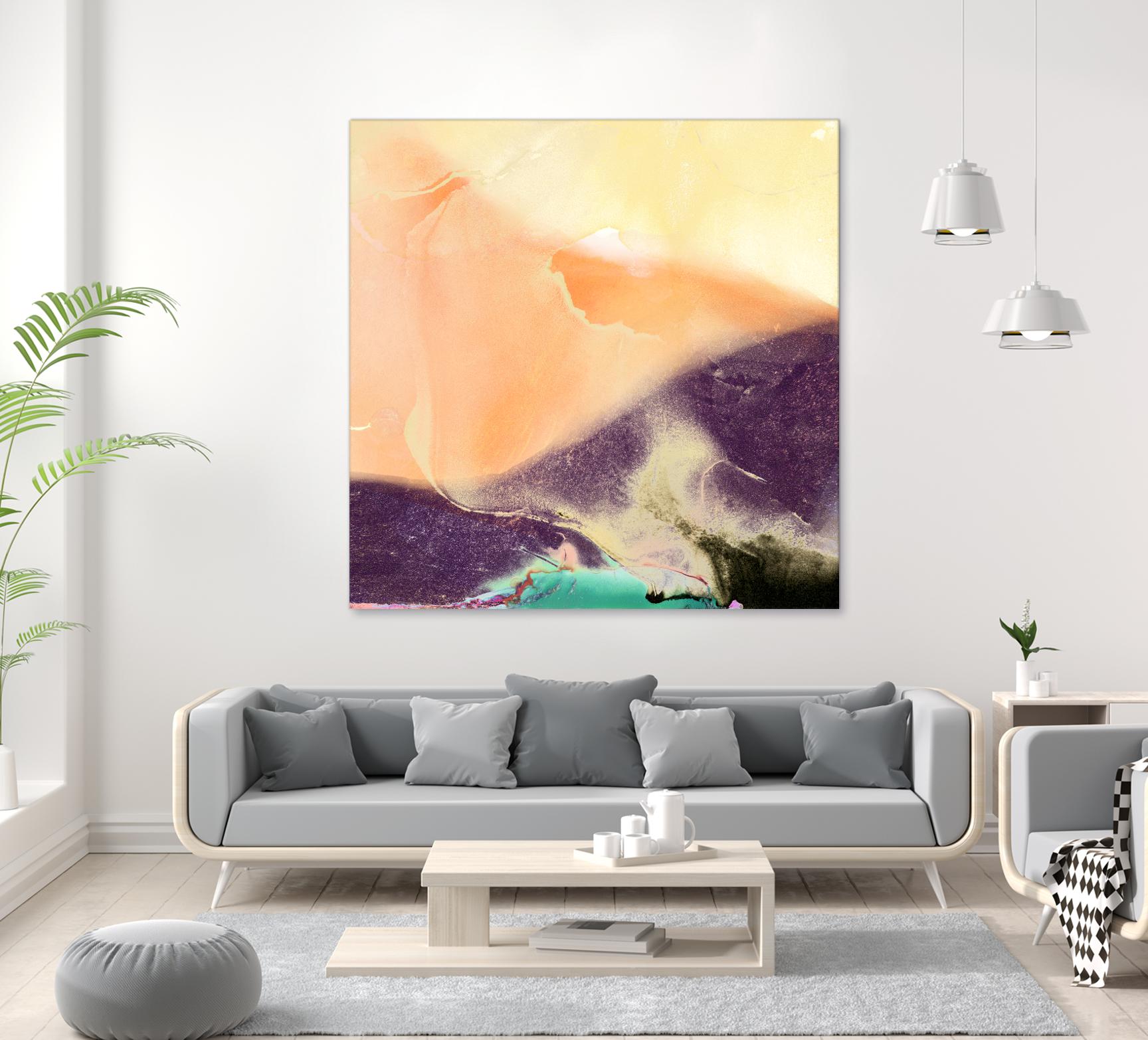 Dream Landscape B by THE Studio on GIANT ART - orange abstract