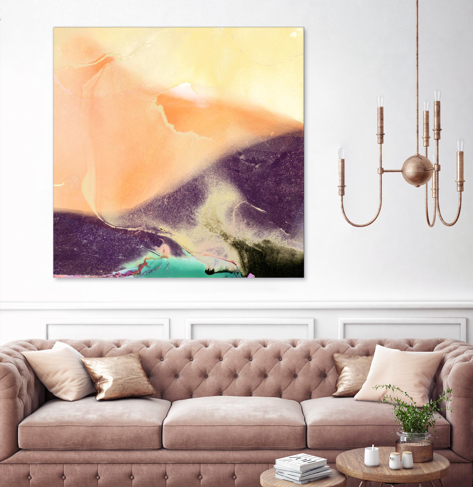 Dream Landscape B by THE Studio on GIANT ART - orange abstract