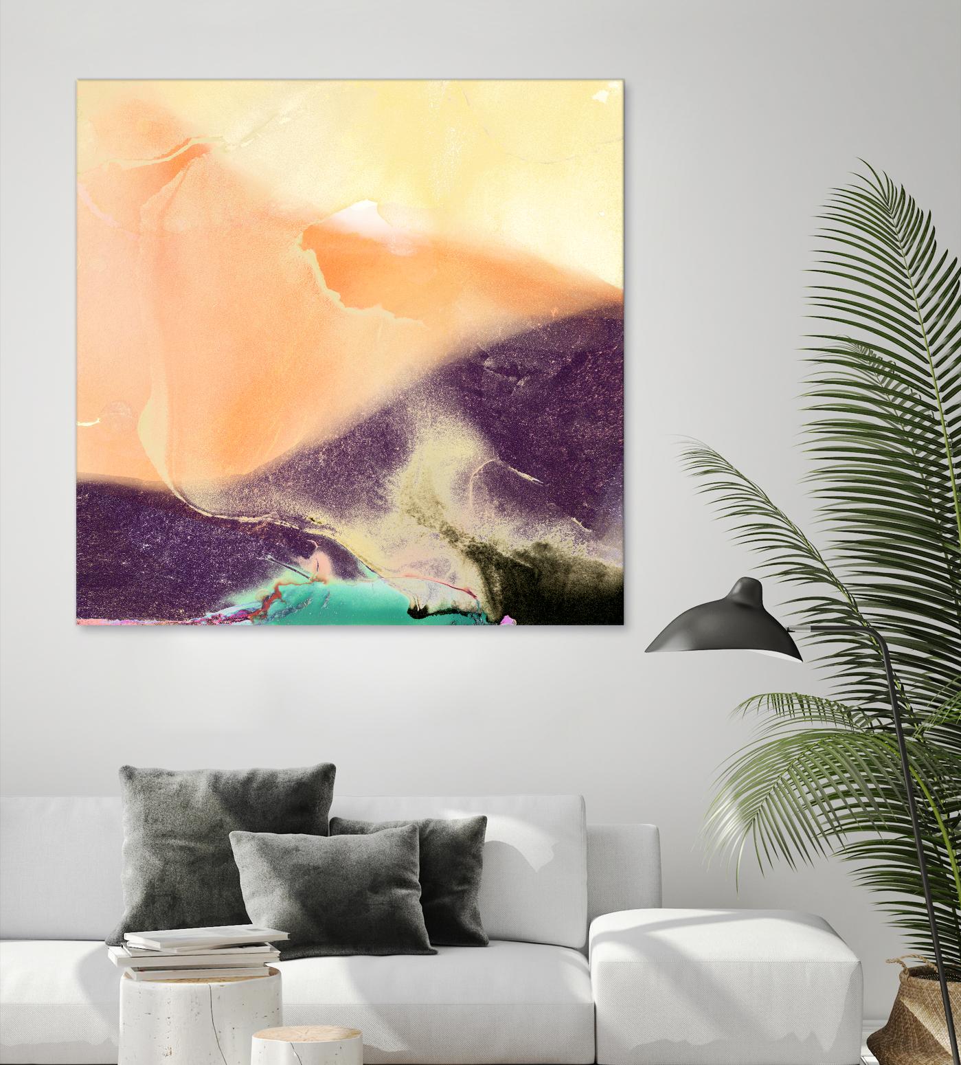 Dream Landscape B by THE Studio on GIANT ART - orange abstract