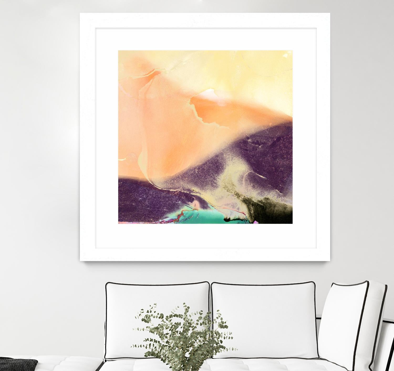 Dream Landscape B by THE Studio on GIANT ART - orange abstract
