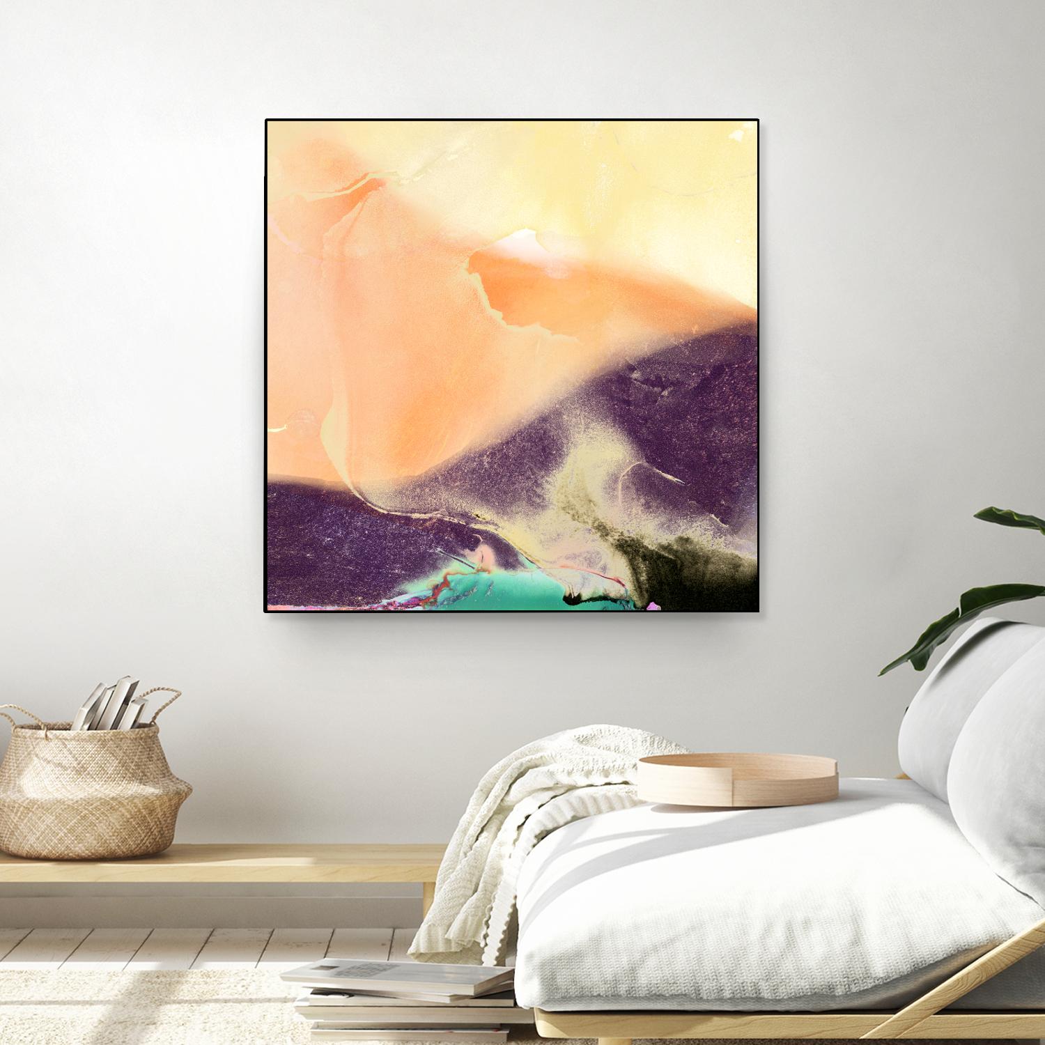 Dream Landscape B by THE Studio on GIANT ART - orange abstract