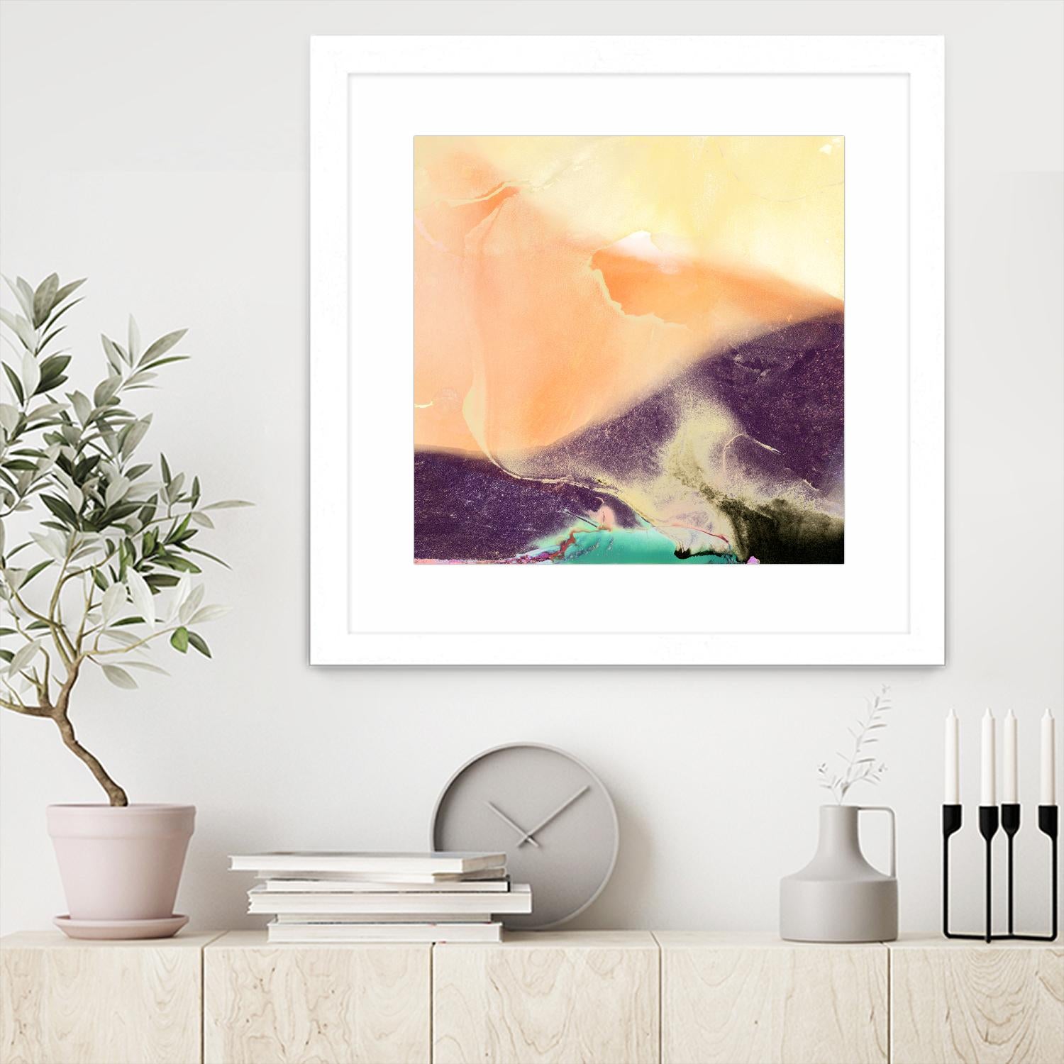 Dream Landscape B by THE Studio on GIANT ART - orange abstract