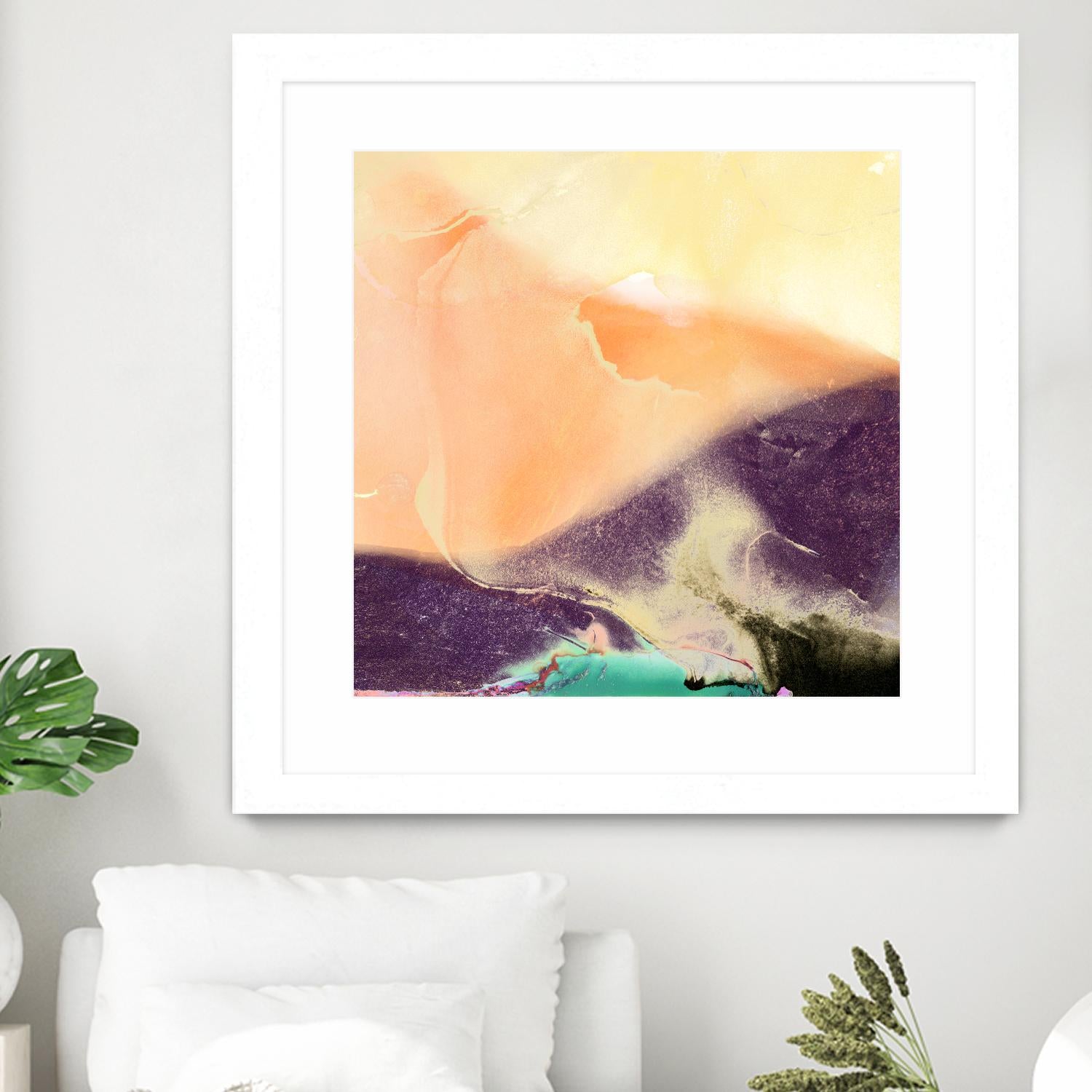 Dream Landscape B by THE Studio on GIANT ART - orange abstract
