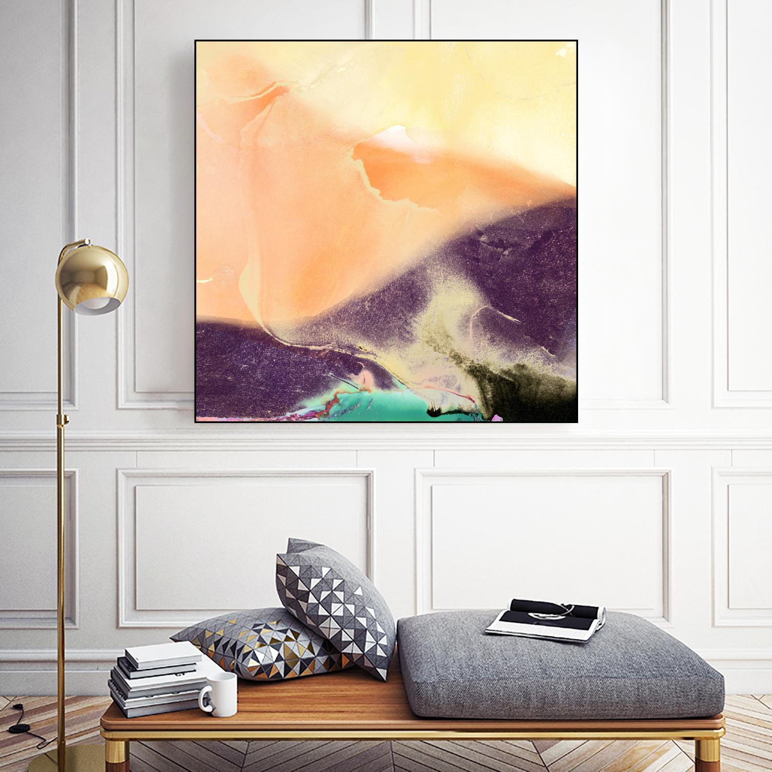 Dream Landscape B by THE Studio on GIANT ART - orange abstract