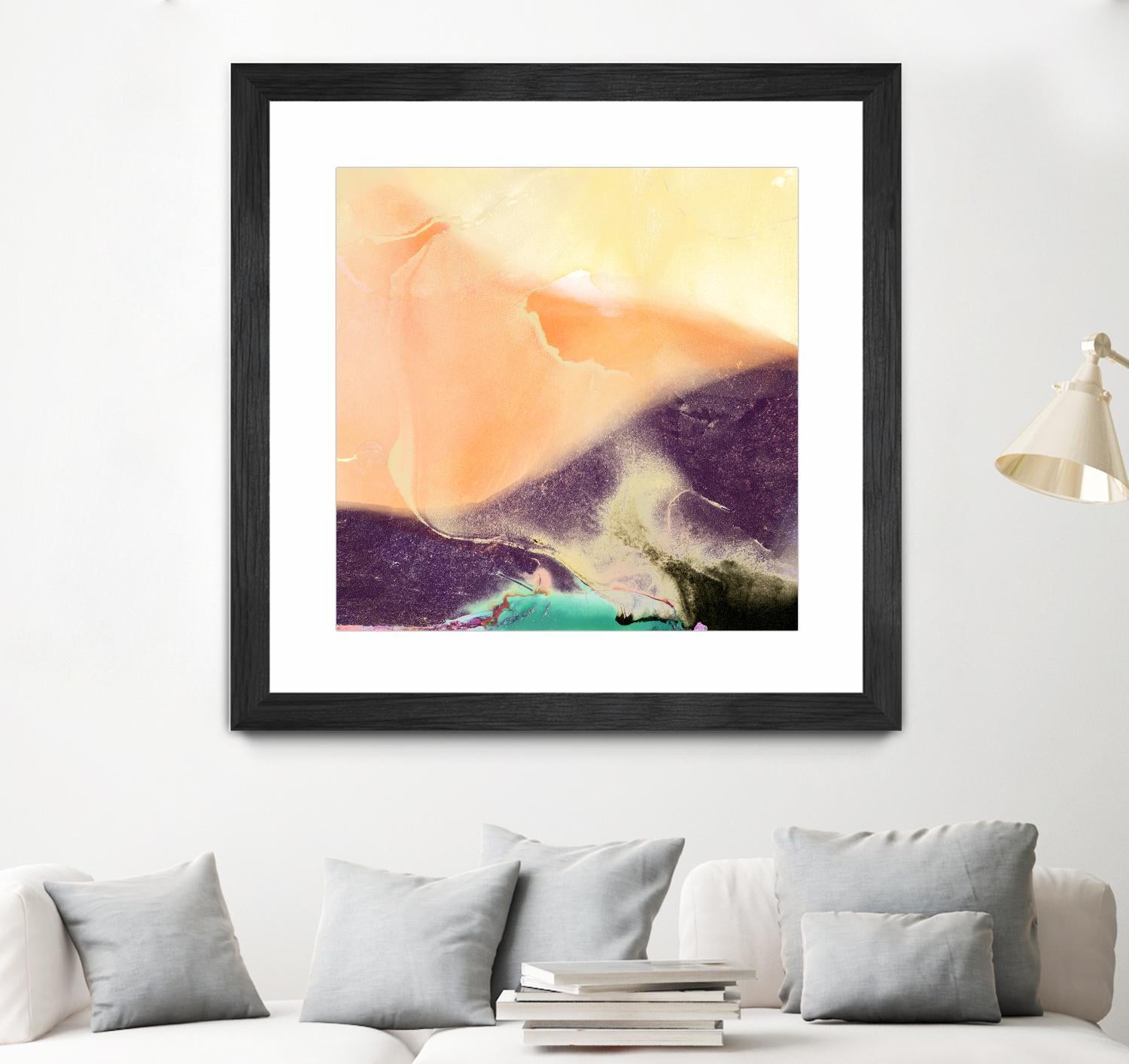 Dream Landscape B by THE Studio on GIANT ART - orange abstract