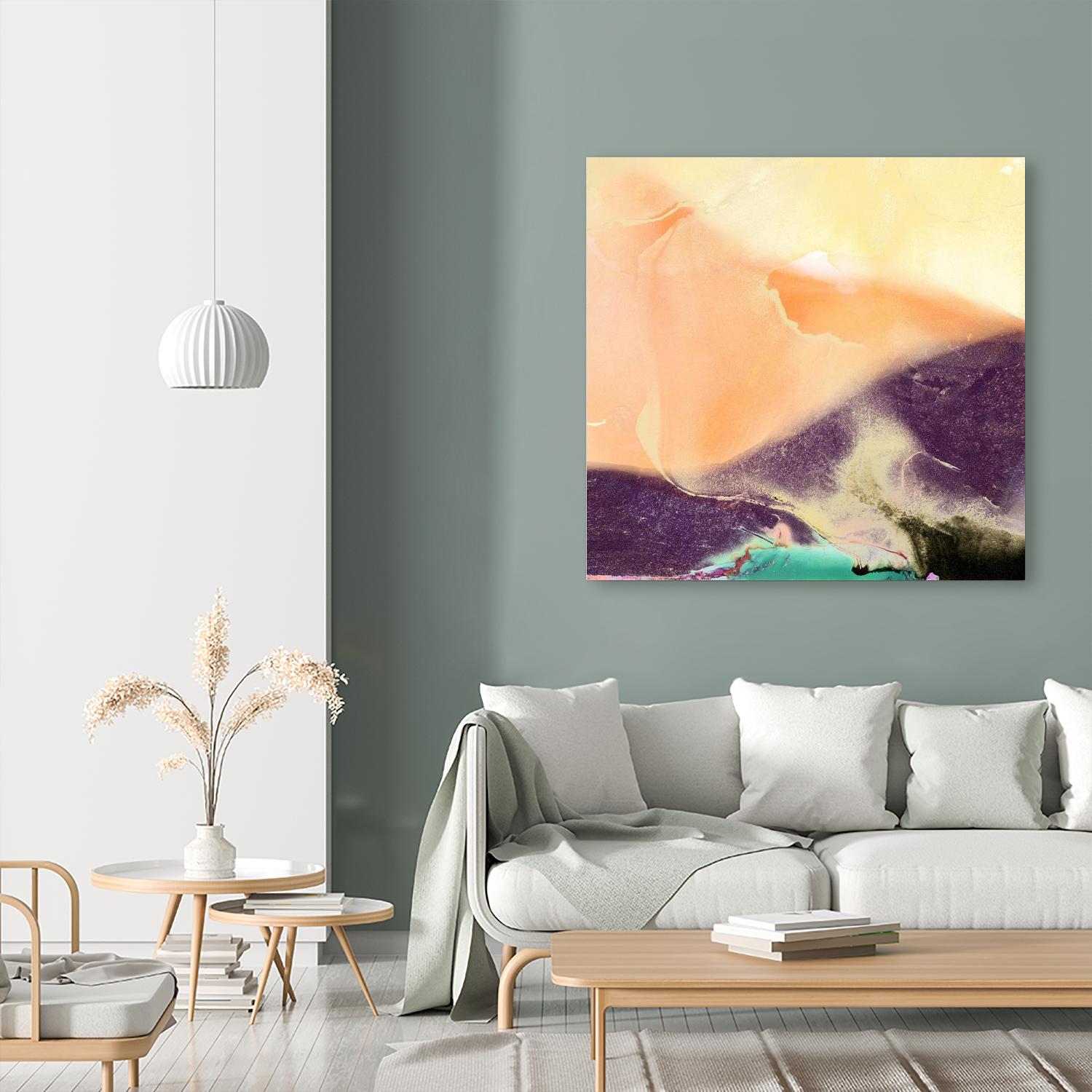 Dream Landscape B by THE Studio on GIANT ART - orange abstract