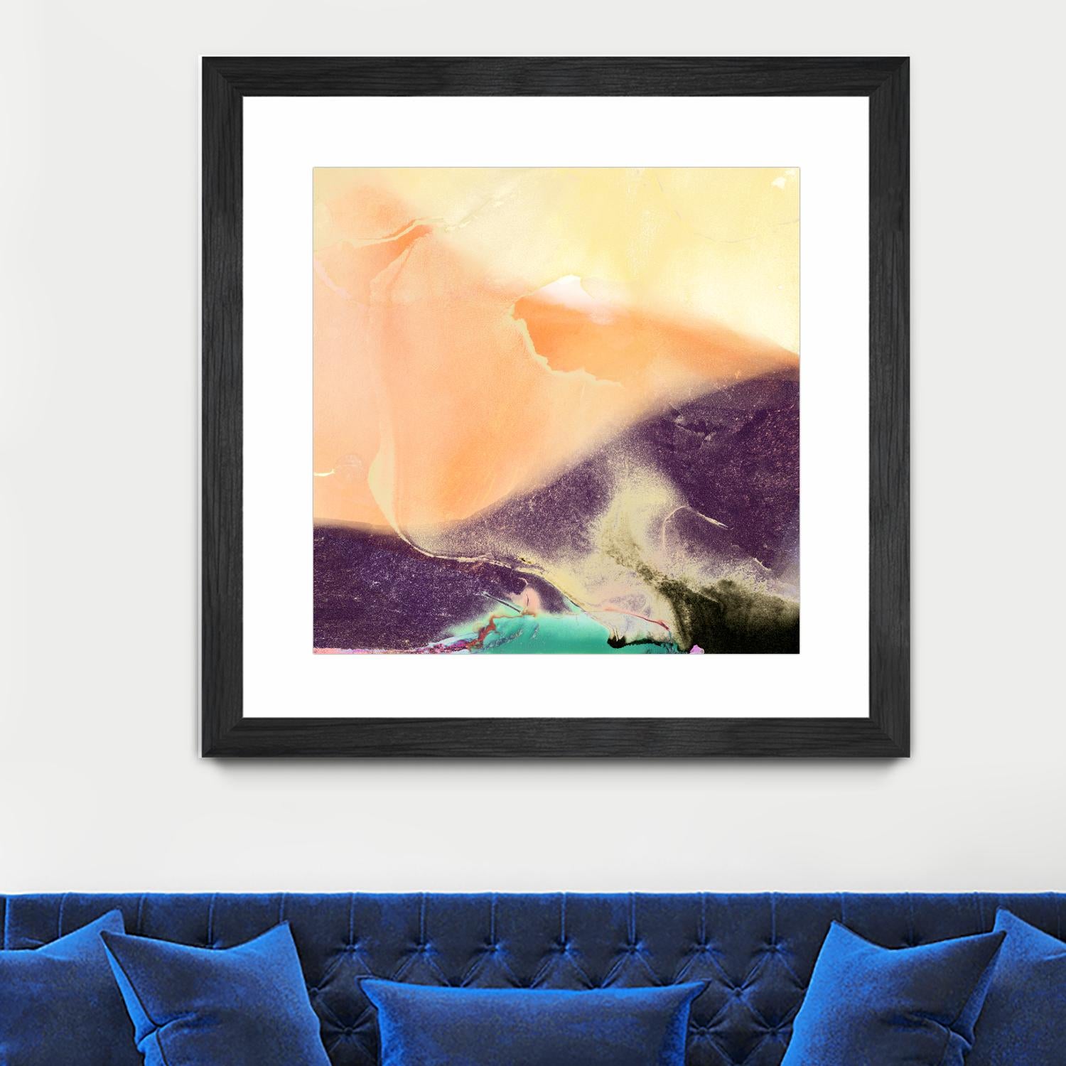 Dream Landscape B by THE Studio on GIANT ART - orange abstract
