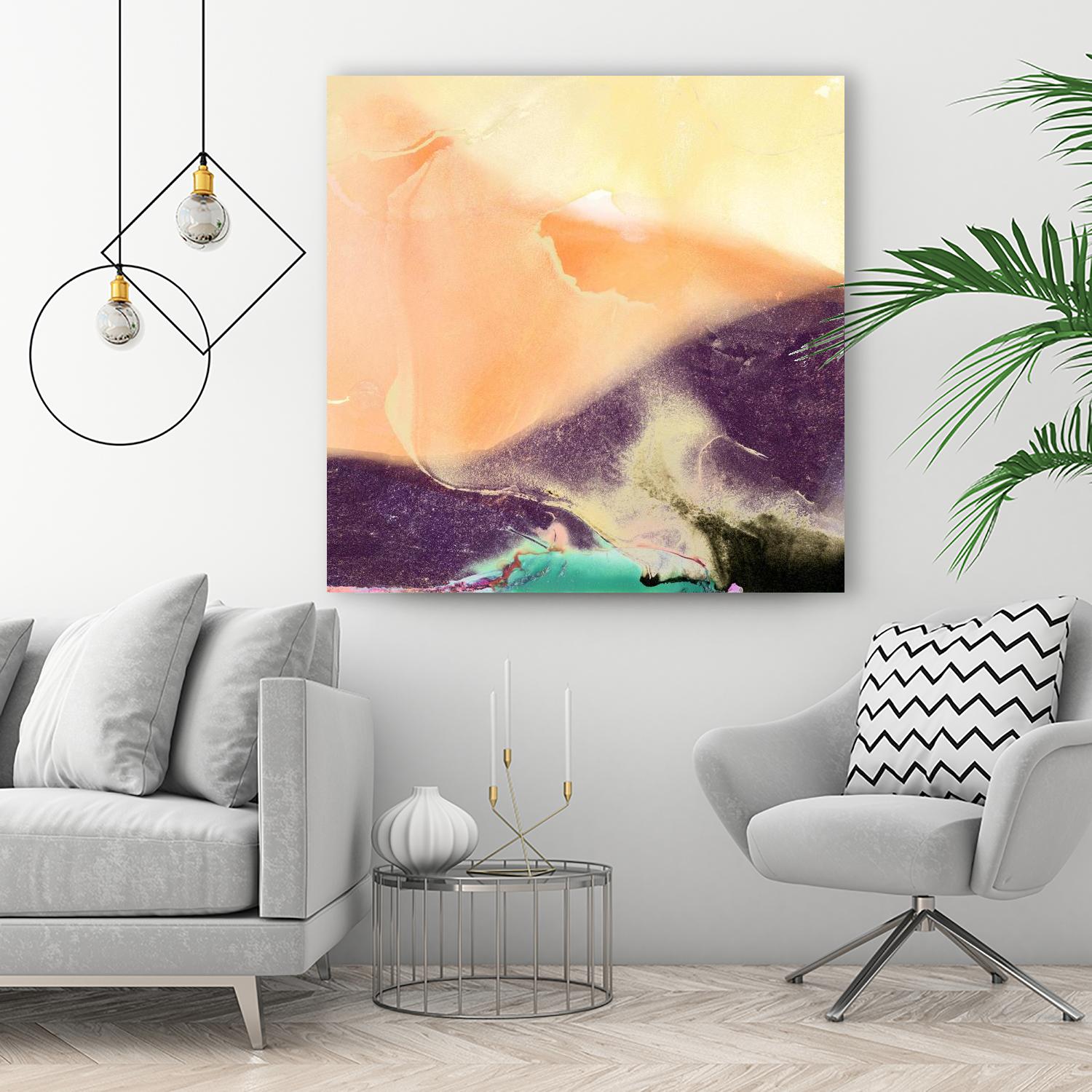 Dream Landscape B by THE Studio on GIANT ART - orange abstract
