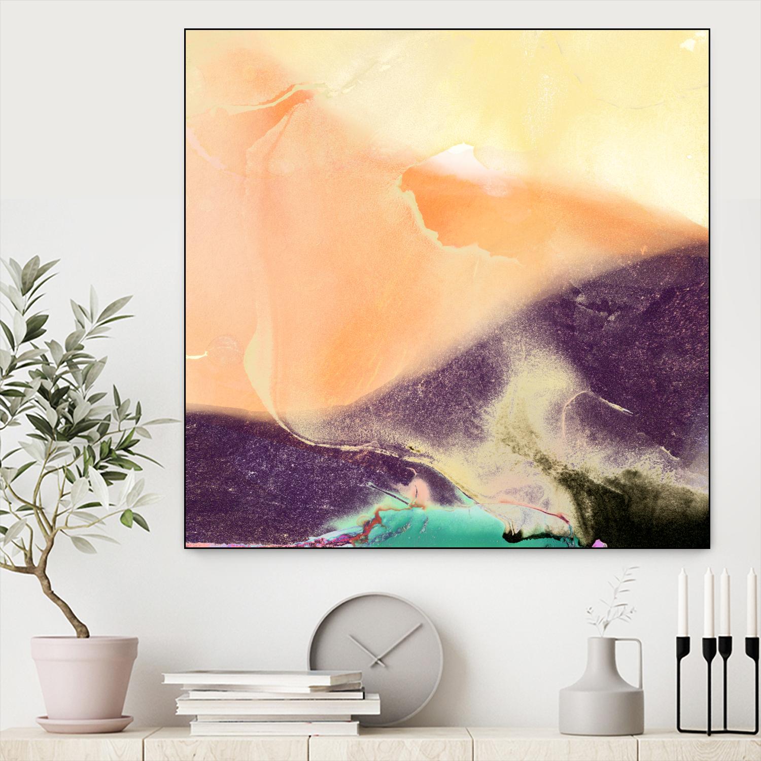 Dream Landscape B by THE Studio on GIANT ART - orange abstract