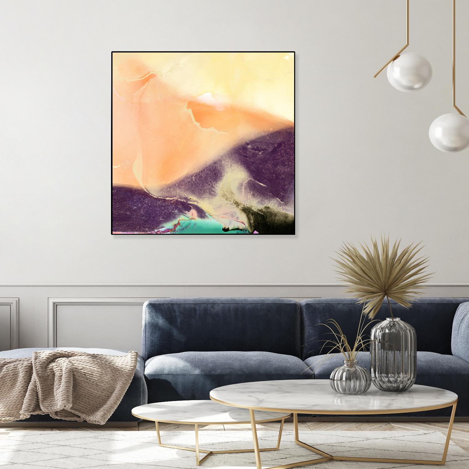 Dream Landscape B by THE Studio on GIANT ART - orange abstract