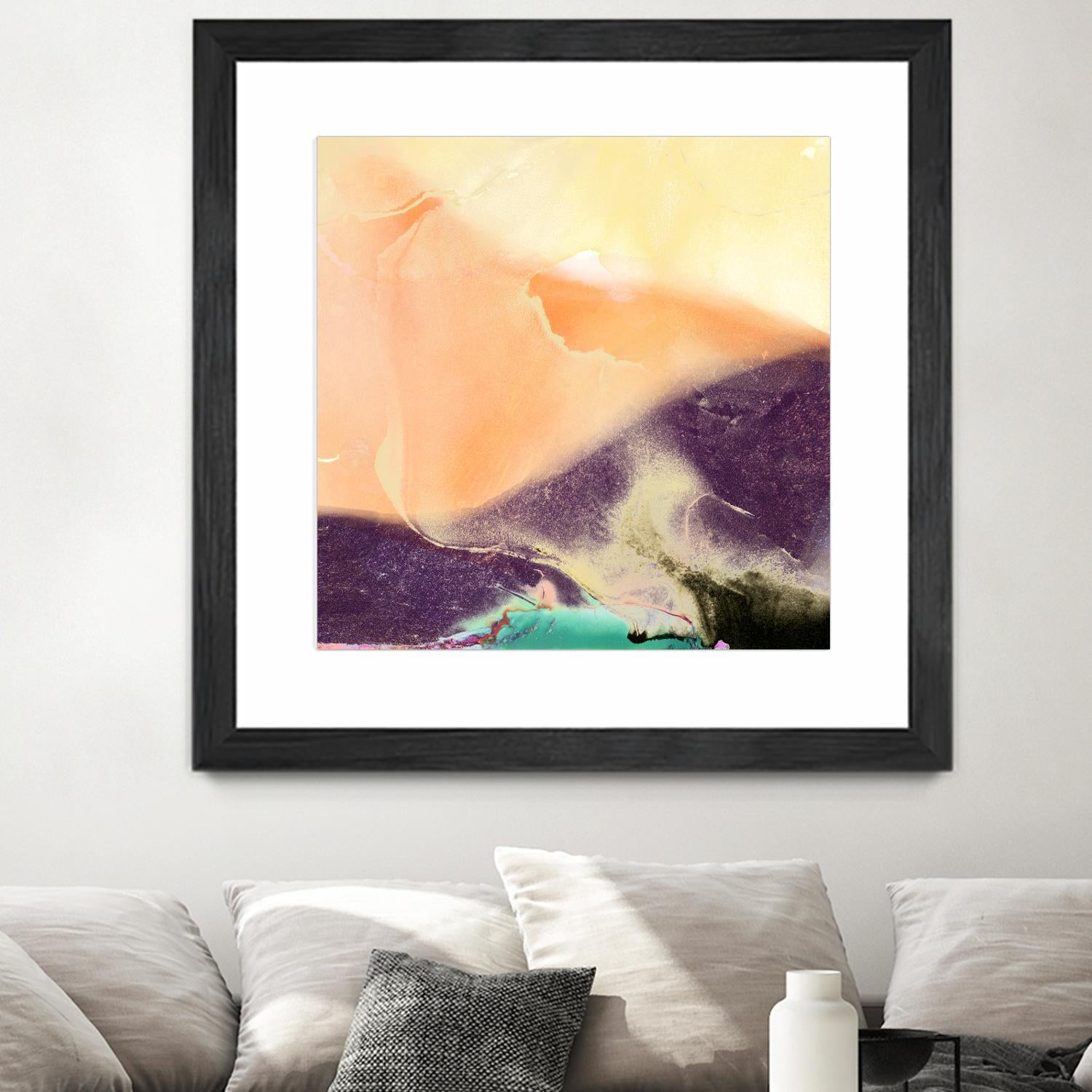 Dream Landscape B by THE Studio on GIANT ART - orange abstract