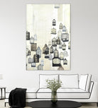 Birdcages 2 by NM Studio on GIANT ART - beige contemporary bird