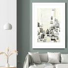 Birdcages 2 by NM Studio on GIANT ART - beige vintage bird