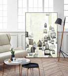 Birdcages 2 by NM Studio on GIANT ART - beige contemporary bird