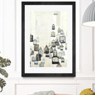 Birdcages 2 by NM Studio on GIANT ART - beige vintage bird